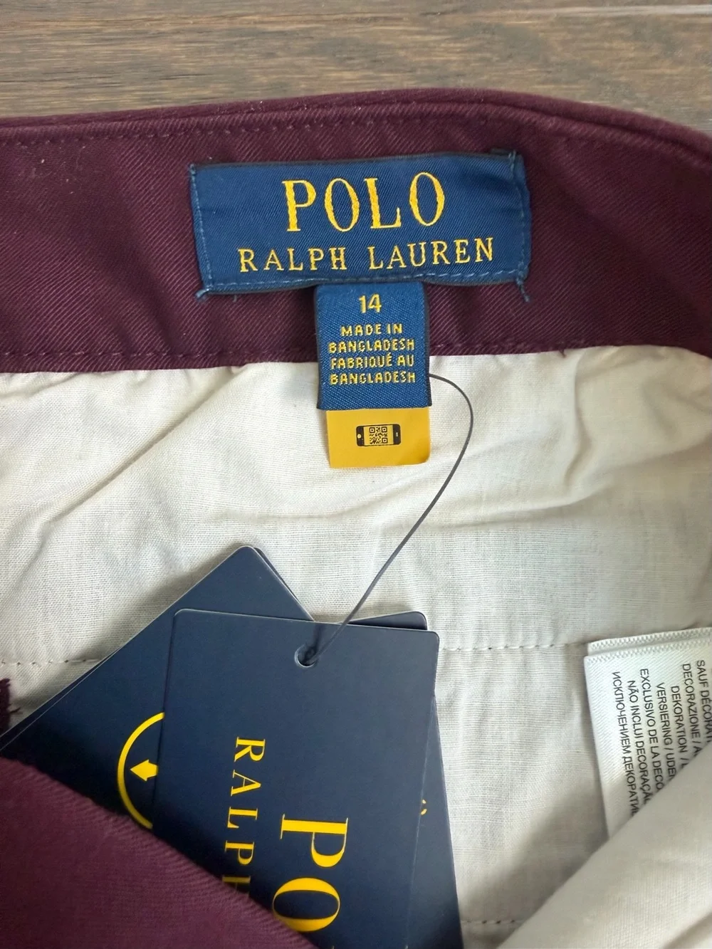 Polo Ralph Lauren boys’ straight-leg stretch chino pants